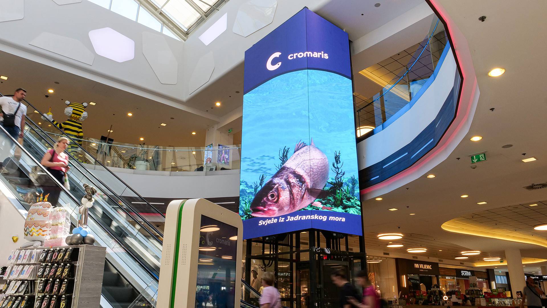 Orada i brancin zaplivali u najvećem zagrebačkom 3D akvariju