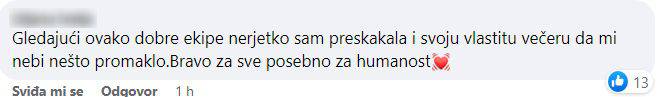 Publika oduševljena lijepom gestom: 'Ova ekipa je normalna bez kalkulacije, tako se to radi'