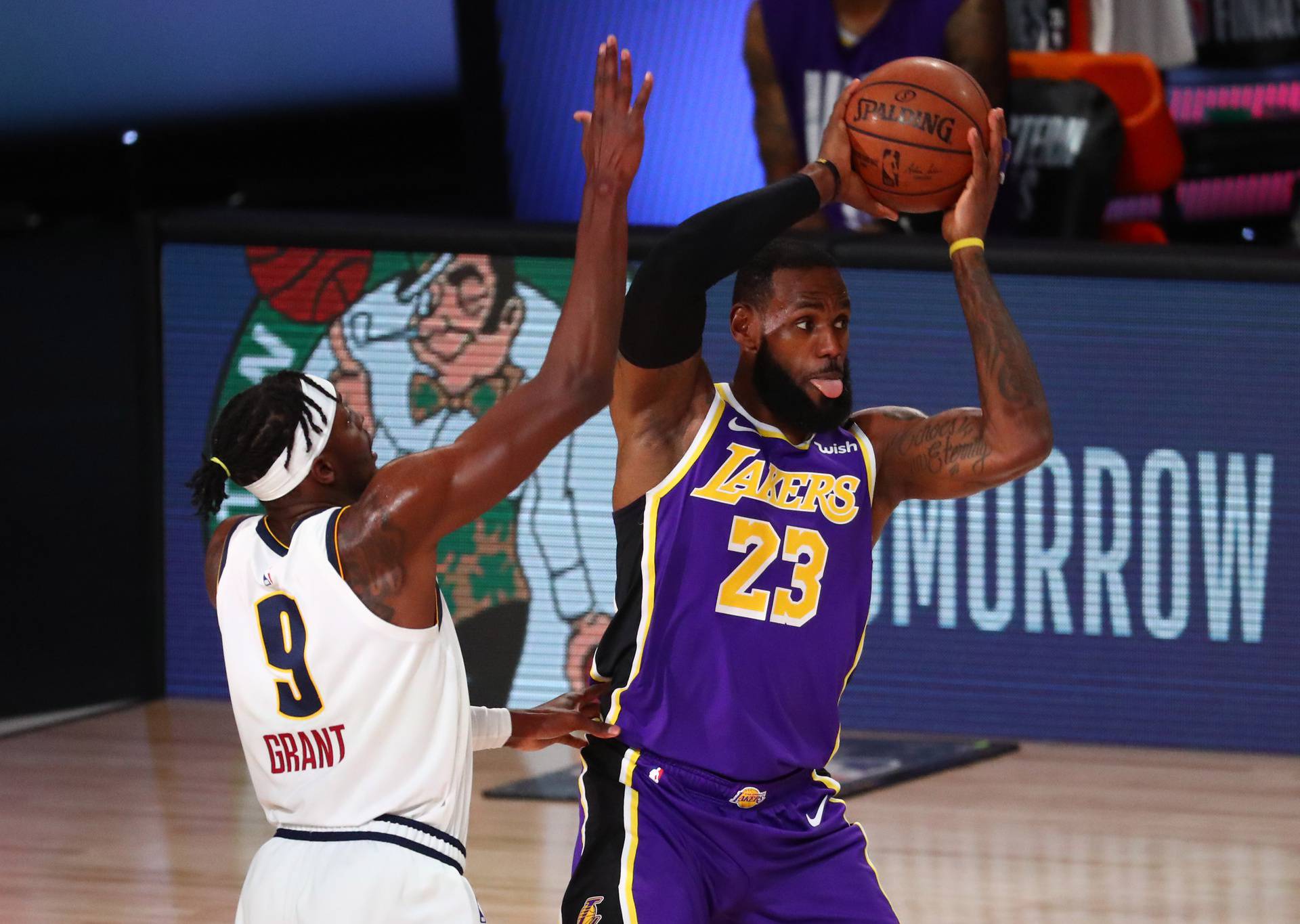 NBA: Playoffs-Denver Nuggets at Los Angeles Lakers