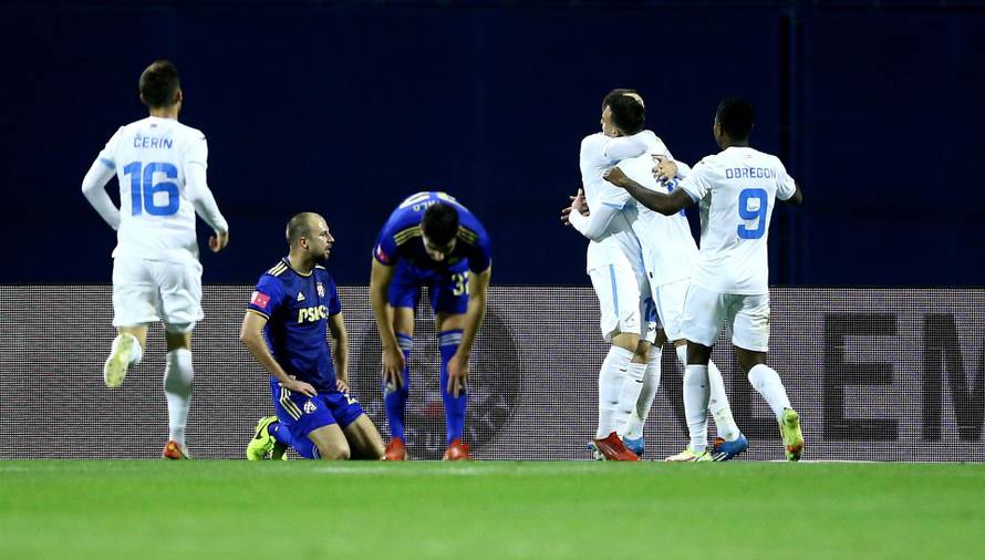 Dinamo i Rijeka sastali se u četvrtfinalu hrvatskog nogometnog kupa