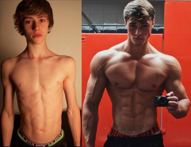 Od mršavog klinca do fitness modela i pozicije  kreativnog direktora Gymsharka