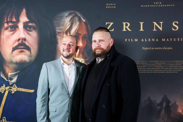 Zagreb: Premijera dugometražnog igrano-dokumentarnog filma "Zrinski"