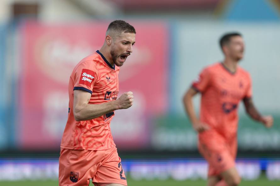 Koprivnica: Utakmica između NK Slaven Belupo i NK Osijek u 33. kolu Prve HNL