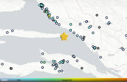 Zatreslo se u Dalmaciji: Noćas zabilježili potres kod Hvara!