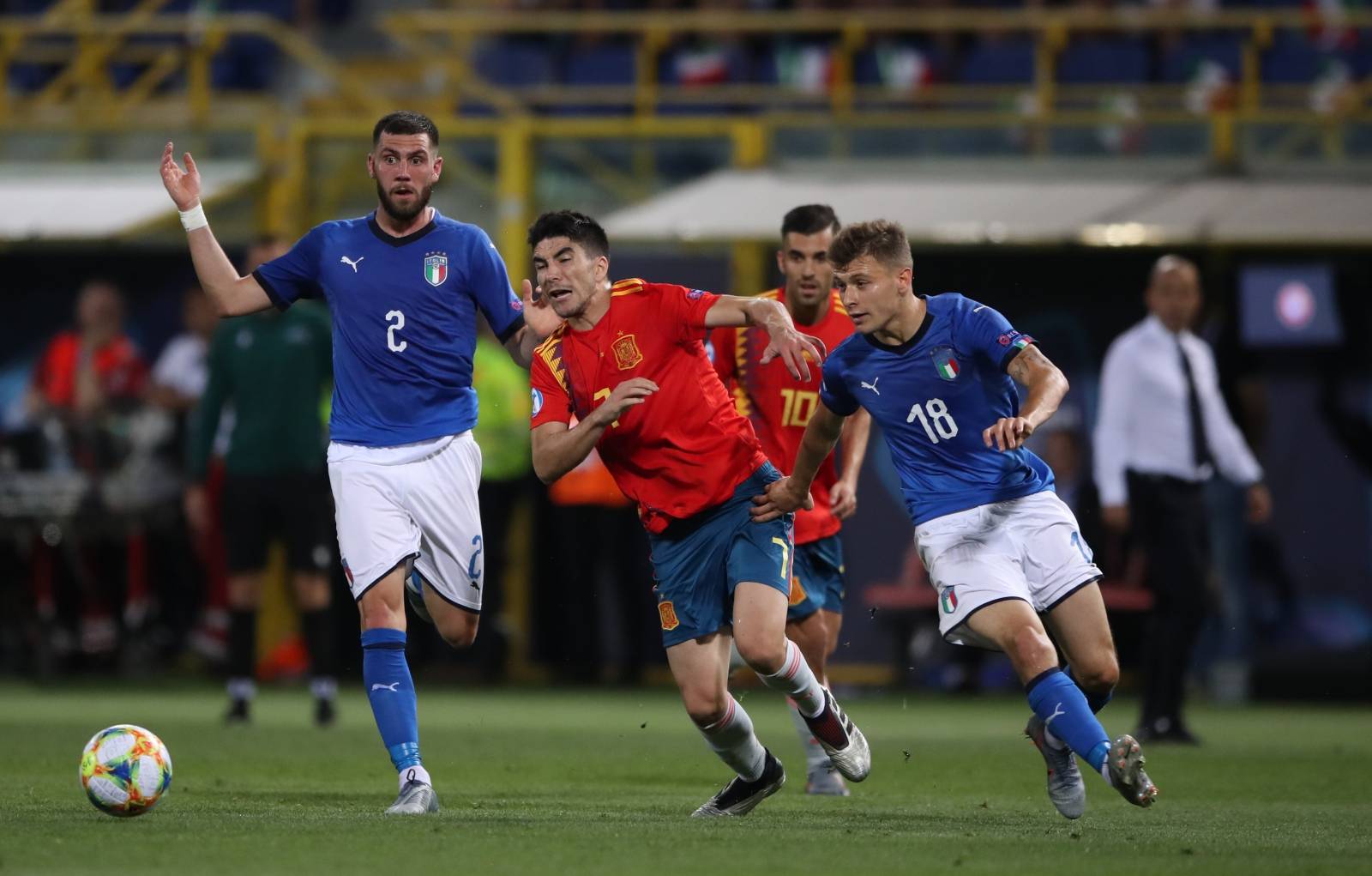 Italy U21 v Spain U21 - UEFA European Under-21 Championship - Group A - Renato Dall'Ara