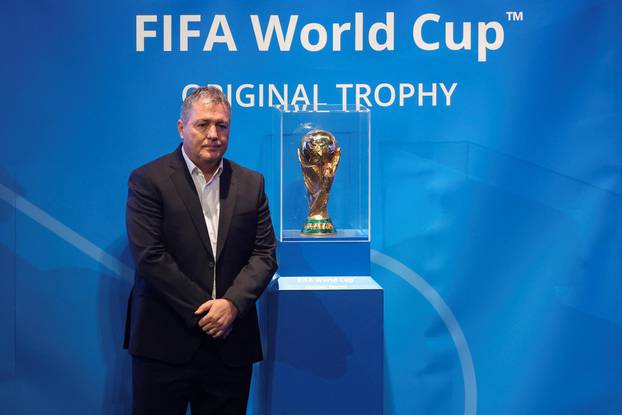 Unveiling ceremony of the FIFA World Cup Trophy in Tehran