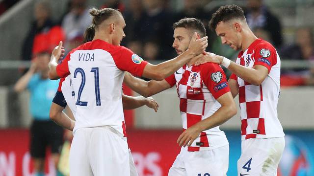 Trnava: Kvalifikacijska utakmica SlovaÄke i Hrvatske za Europsko prvenstvo