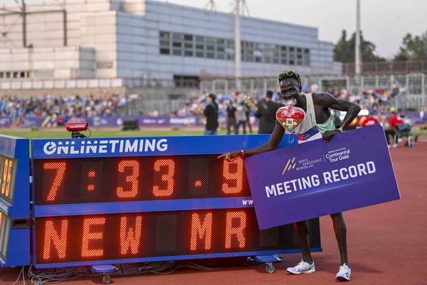 Zagreb: 73. memorijal Borisa Hanžekovića, utrka 3000m, muški