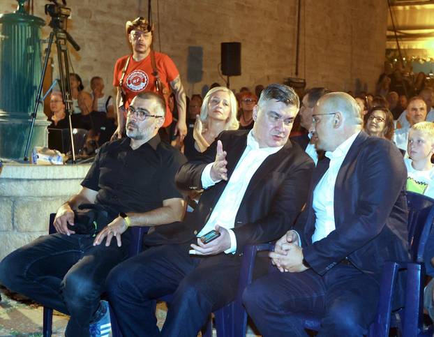 Šibenik: Zoran Milanovic došao na drugu večer Fališ-a
