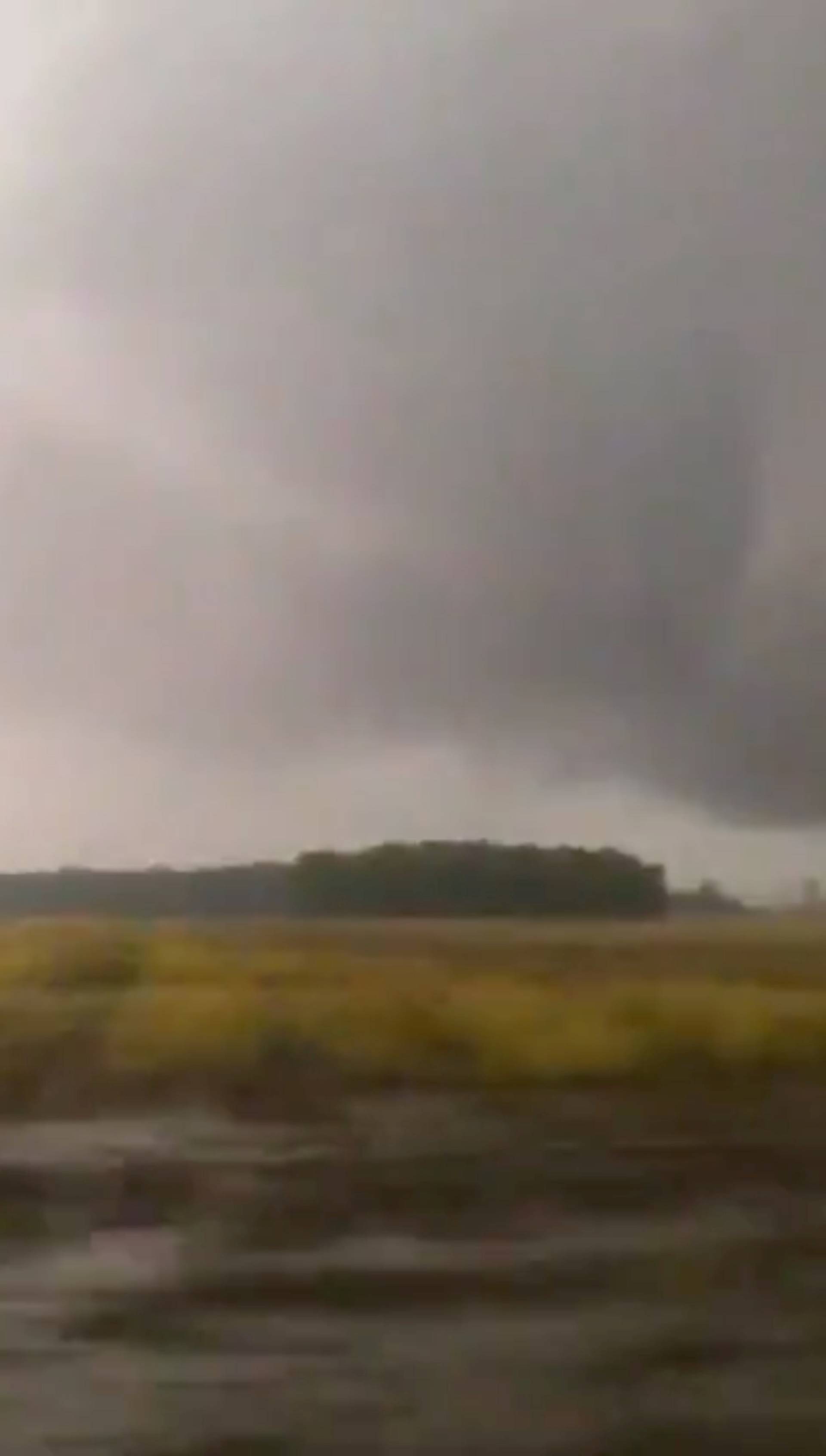 Tornado is seen in Wabash County