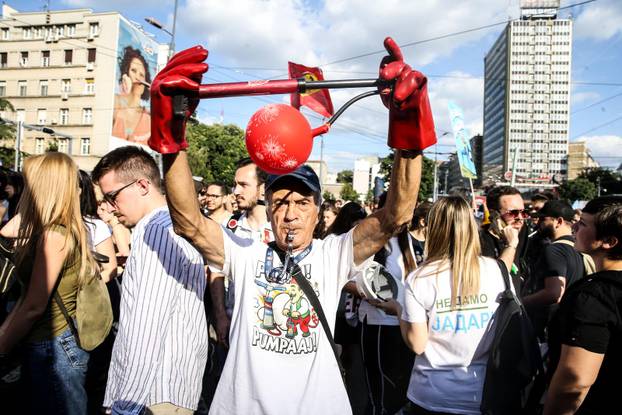 Beograd: Veliki studentski prosvjed Vidimo se na Vidovdan