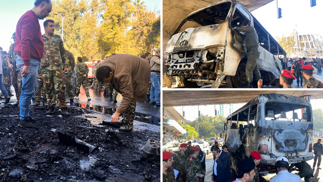 Drama u Damasku: Eksplodirao autobus, 13 ljudi je poginulo