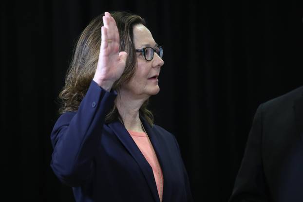 President Trump Takes Part In Swearing In Of CIA Director Gina Haspel