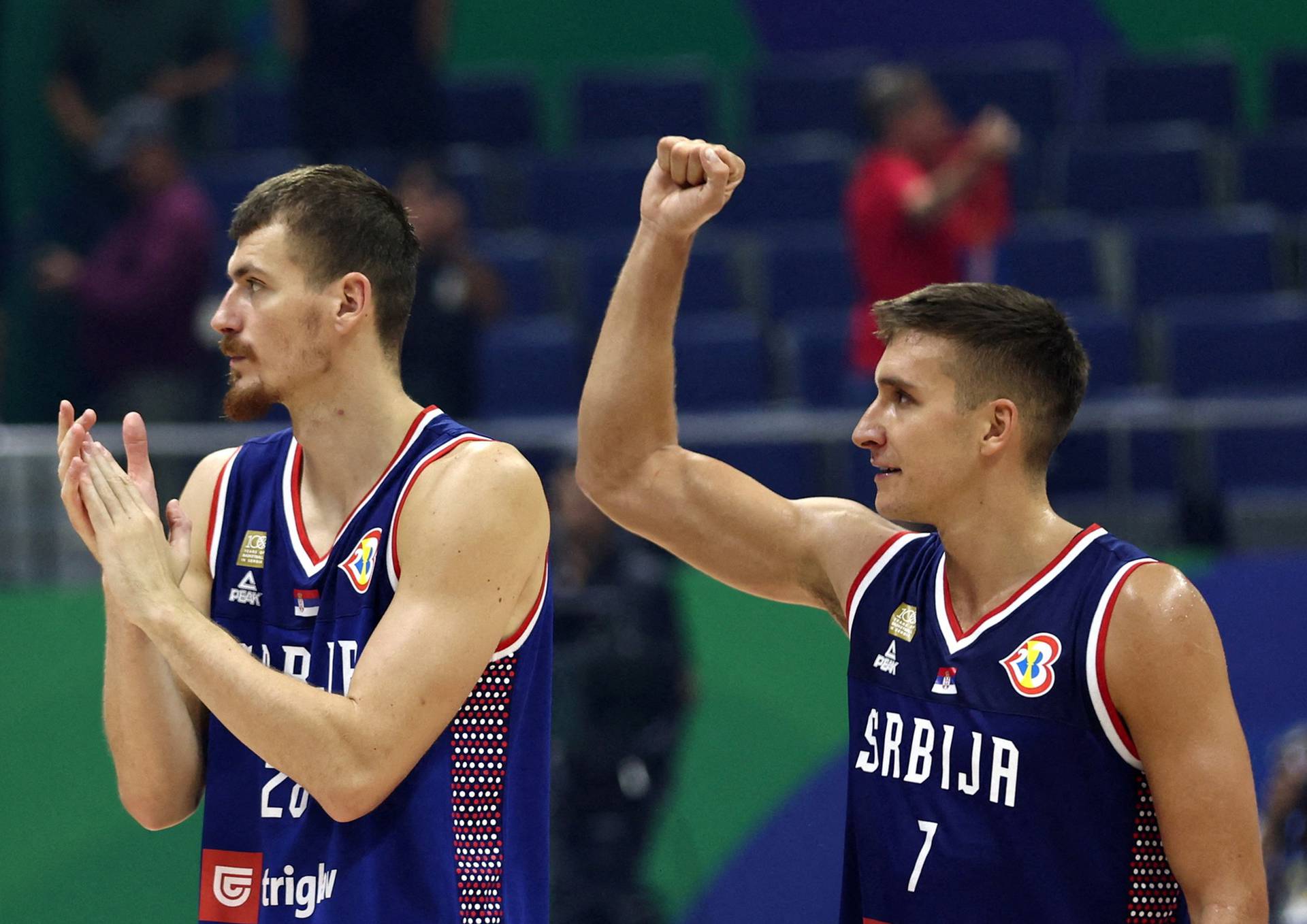 FILE PHOTO: FIBA World Cup 2023 - First Round - Group B - Puerto Rico v Serbia