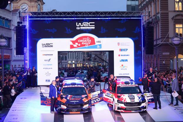 Rijeka: Ceremonijalni start WRC Croatia Rallyja 2026.