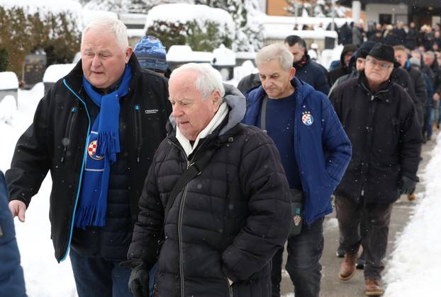 Zagreb: Sprovod Marijana Čerečeka na Stenjevačkom groblju