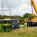 FOTO Više od 20 ozlijeđenih u strašnoj nesreći: Autobus izletio i prevrnuo se u Njemačkoj
