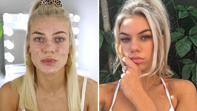 Blogerica otkrila kako izgleda prije i nakon stavljanja šminke