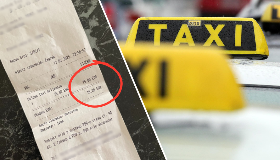 Ženi u Zagrebu naplatili 1506 € za vožnju od 1 kilometra! Ovo su najluđi računi za taksi kod nas