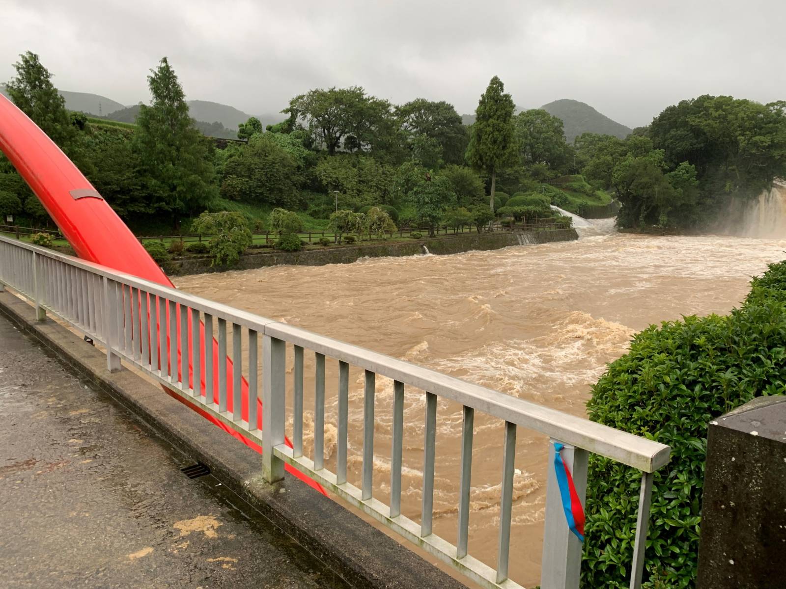 Floods in Ureshino city