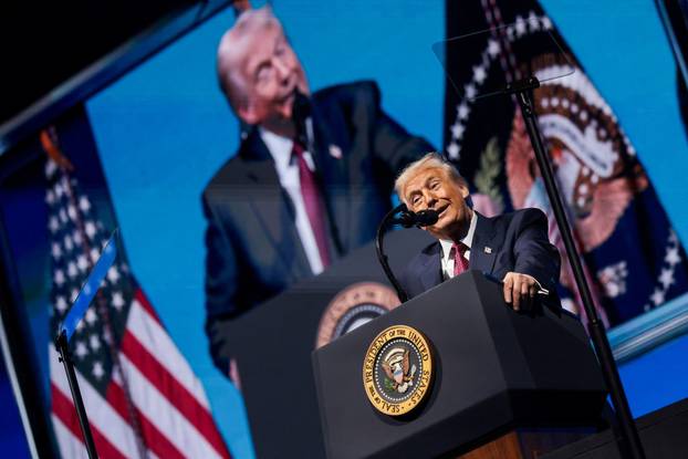 U.S. President Trump visits Florida