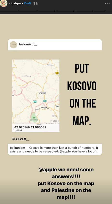 Dua Lipa objavila razloge zašto Kosovo nije Srbija, Karleuša se uključila i prozvala pop zvijezdu