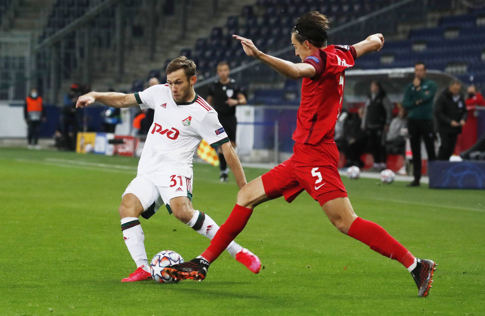 Champions League - Group A - FC Red Bull Salzburg v Lokomotiv Moscow