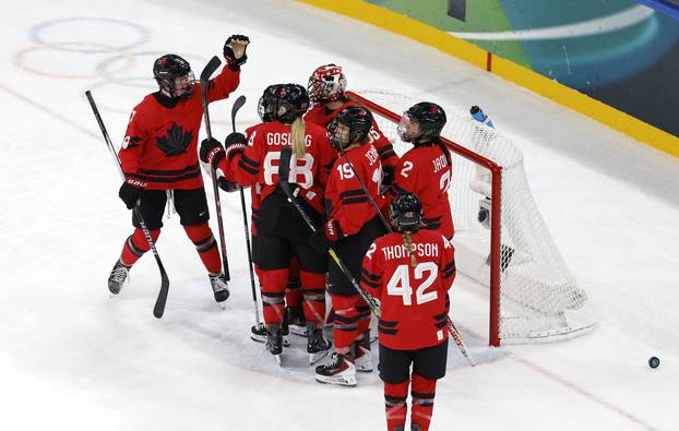 Ice Hockey - Women's Play-offs Semifinals - Canada vs Switzerland