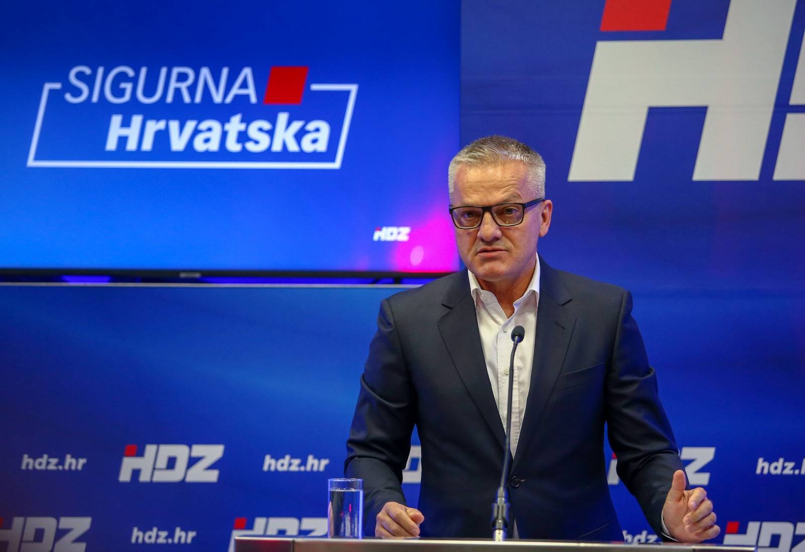 Zagreb: Predstavljanje kandidata na listi HDZ-a za I. izbornu jedinicu