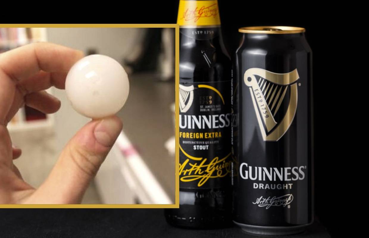 Znate li zašto se u Guinnessovoj limenci nalazi plastična kuglica?