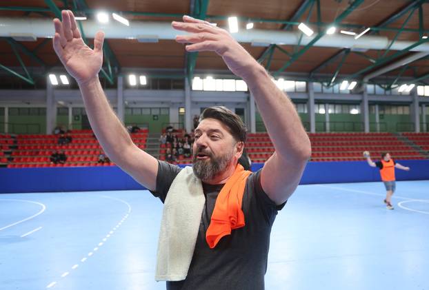 Zagreb: Glumačka postava BOK festa na treningu s RK Zagrebom