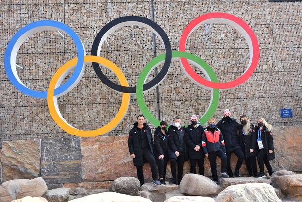 Vjerna navijačica Kolinda: Bivša predsjednica uz Filipa Zubčića uoči njegova nastupa na ZOI