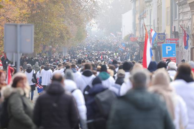 Vukovar: Kolona sjećanja na žrtvu Vukovara