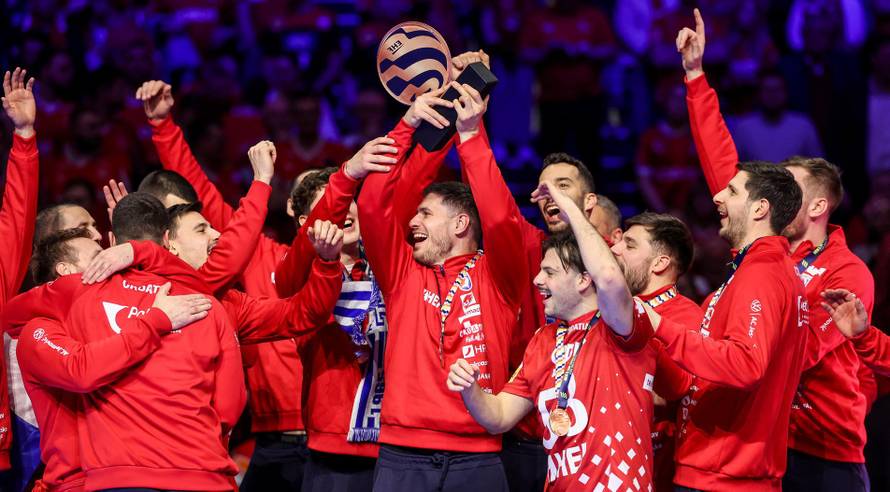 Dodjela medalja hrvatskoj rukometnoj reprezentaciji