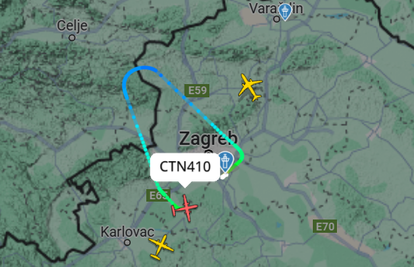 Avion Croatia Airlinesa poletio iz Zagreba za Frankfurt, hitno se vratio natrag nakon 20 minuta