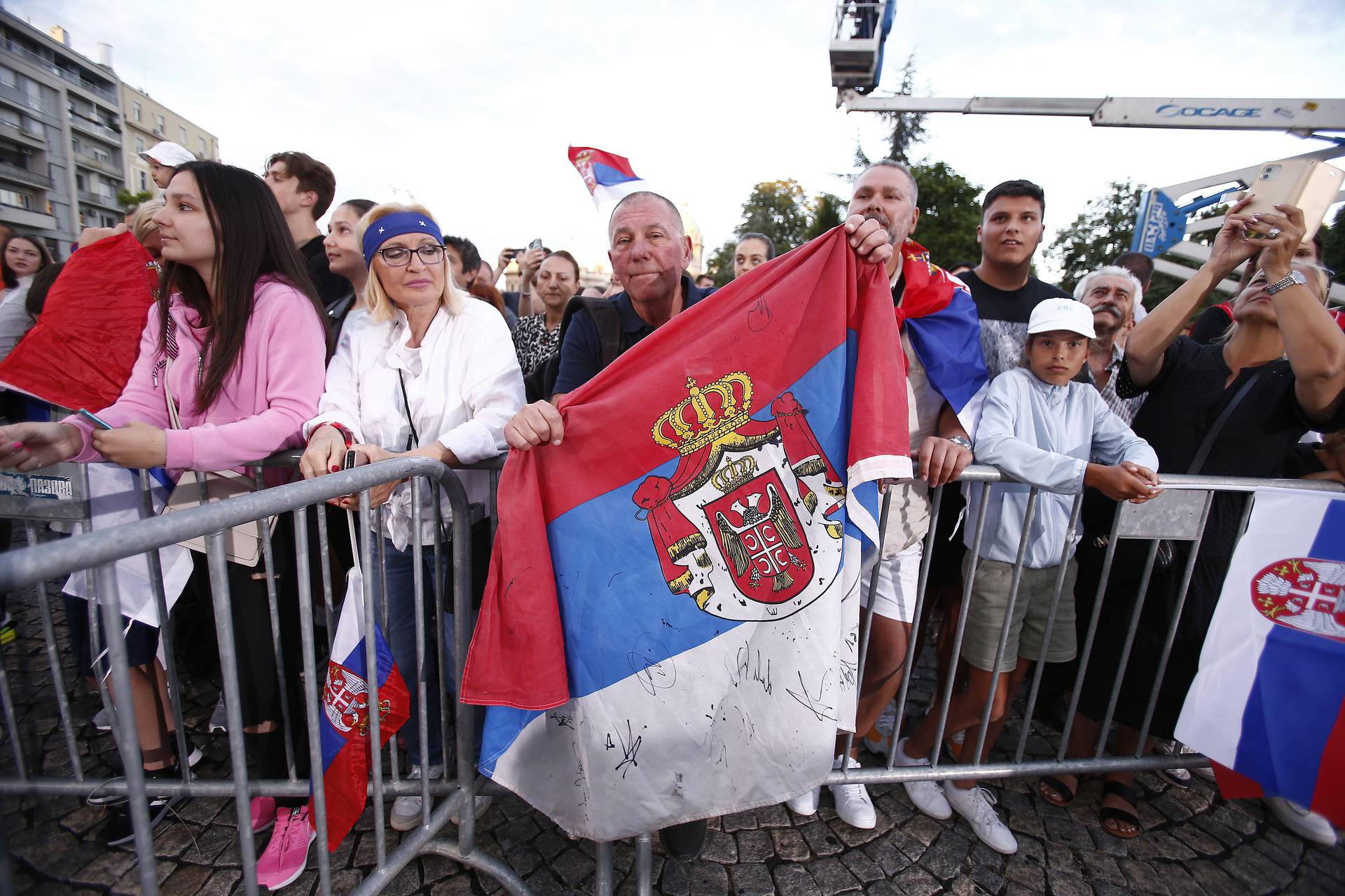 Beograd: Svečani doček Novaka Đokovića povodom osvajanja svog 7. Wimbledona