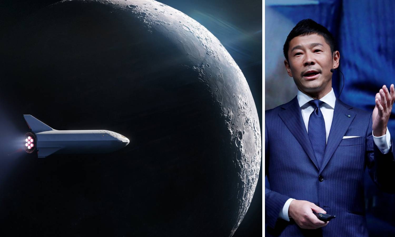 Japanac će biti prvi turist na Mjesecu, ali  'gore' neće ići sam
