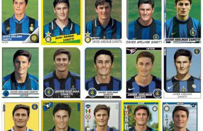 Javier Zanetti nekad i sad: Već 17 godina frizura je postojana