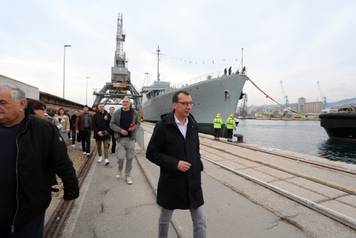 Rijeka: Brod Galeb dotegljen je u rije&ccaron;ku luku