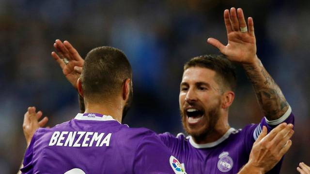 Football Soccer - Espanyol v Real MadridAlaves - Spanish La Liga Santander - Camp Nou stadium