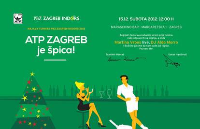 Najava turnira PBZ Zagreb Indoors 2013. u  Maraschinu