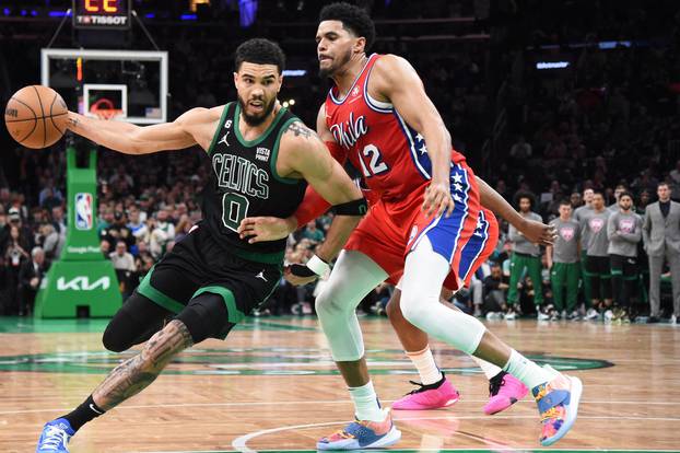 NBA: Playoffs-Philadelphia 76ers at Boston Celtics