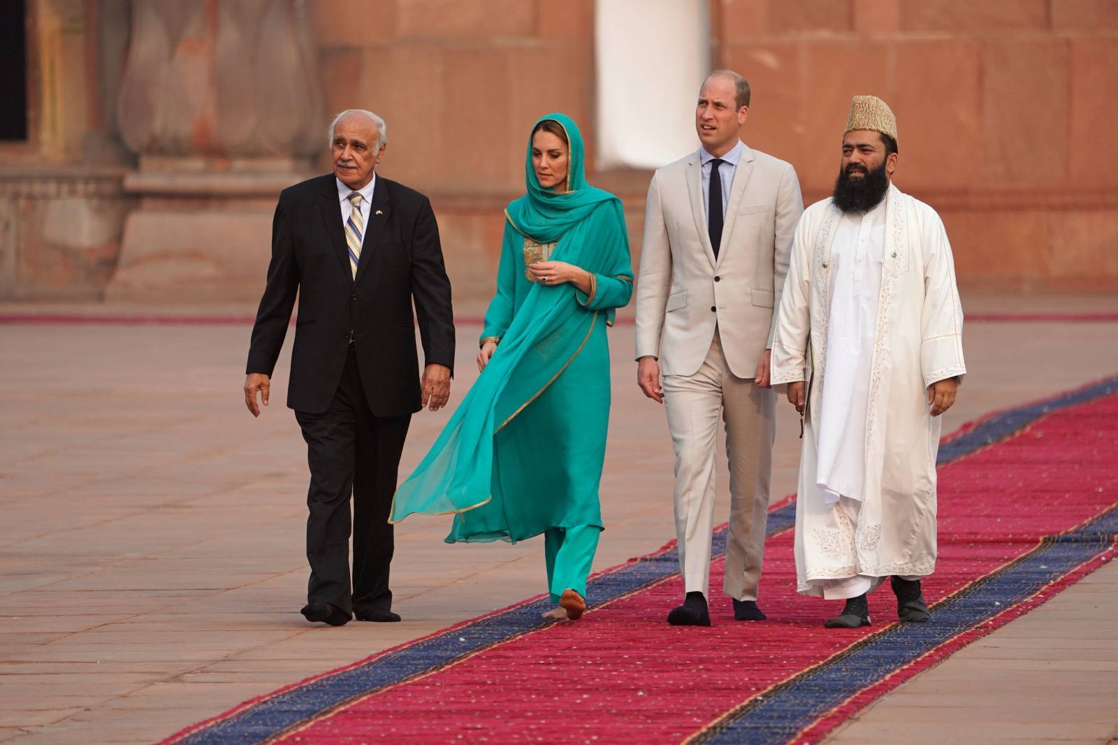 Britain's Prince William and Catherine, Duchess of Cambridge, visit Pakistan