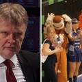 Šćuric opet s mažoretkinjama?! 'Obukao se u maskotu tigra'. Javio se: 'Nisam bio na tribini'