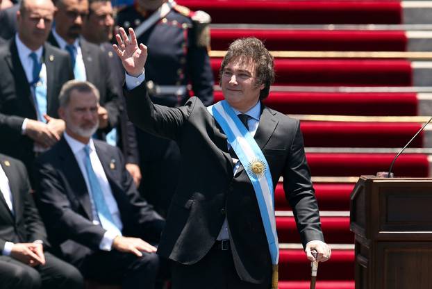 Argentina's President Milei's swearing-in ceremony, in Buenos Aires