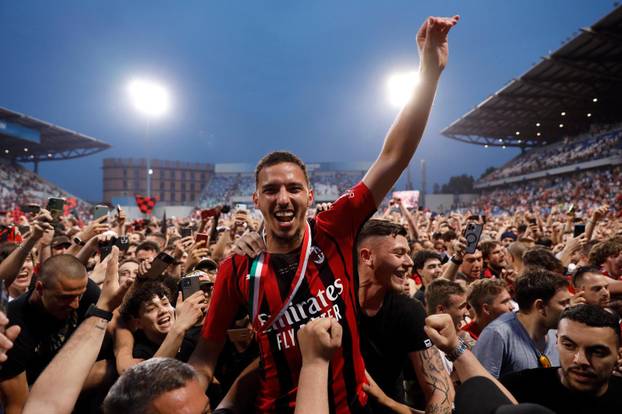 italian soccer Serie A match - US Sassuolo vs AC Milan