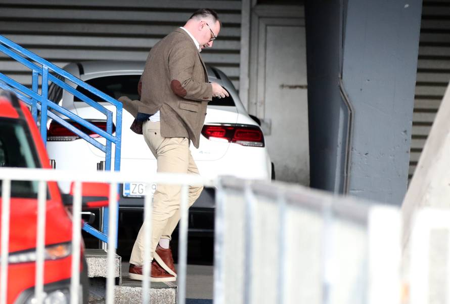 Zagreb: Krešimir Antolić dolazi na stadion u Maksimiru