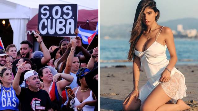 Mia Revolucija: Bivša porno zvijezda podržala prosvjede na Kubi: 'Prijatelju, ti si smeće'