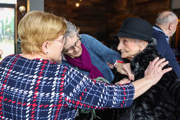 24SATA Proslava 107. ro?endana Ivke Br?i?, najstarije Zagrep?anke