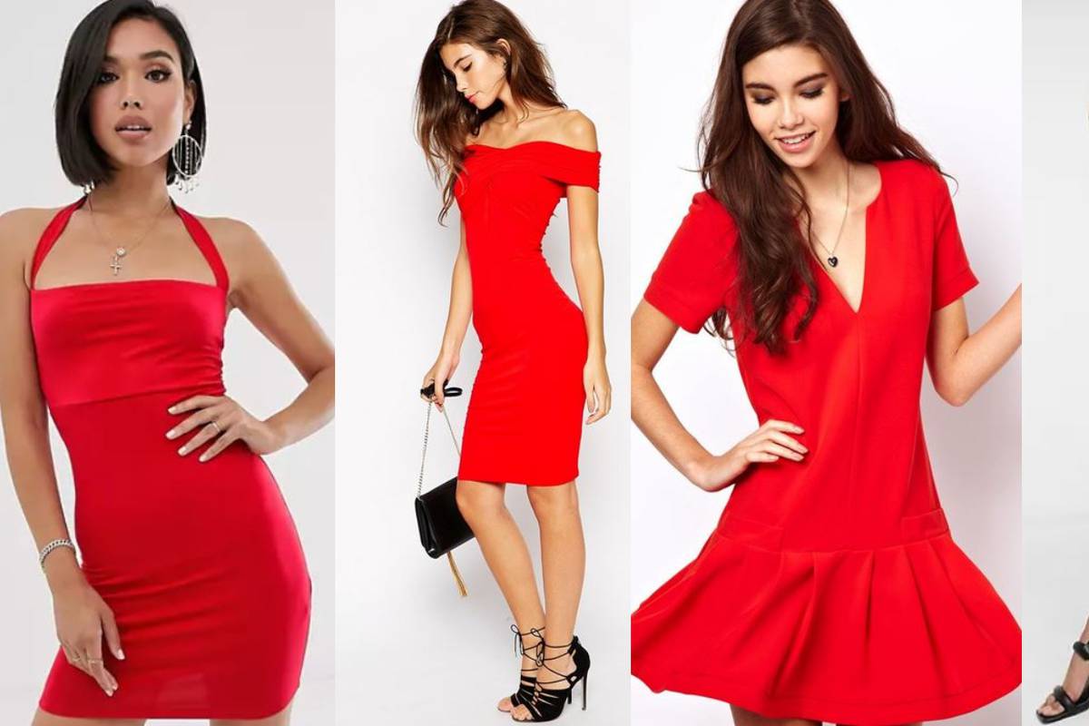 Mala crvena haljina na 7 načina